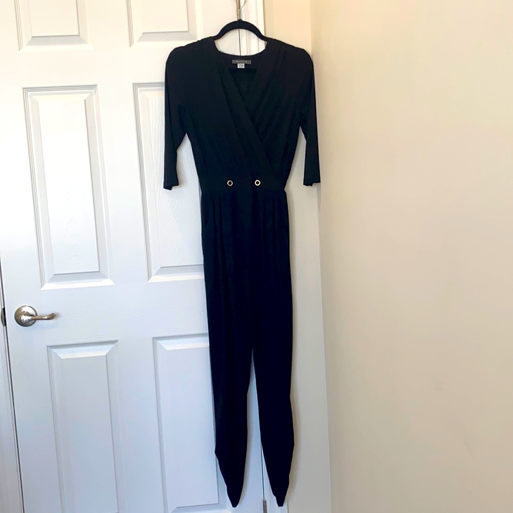 NWOT Suzy Shier Black Jumpsuit